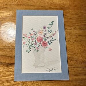 ❤️3 for $15❤️ Floral Watercolor painting